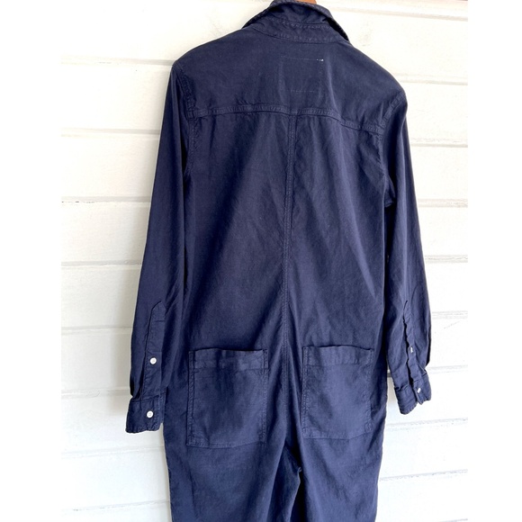 FRANK & EILEEN Northern Ireland Playsuit in Navy - M - Picture 8 of 16